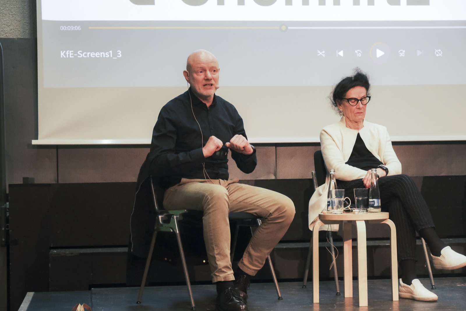 Atmosphäre im Saal
