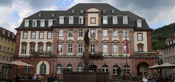 Rathaus Heidelberg frontal